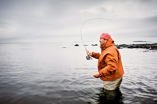 Johan Broman on fishing in the Fish Destination.
