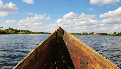 photo from the Torne River in fiskemagasinet.se